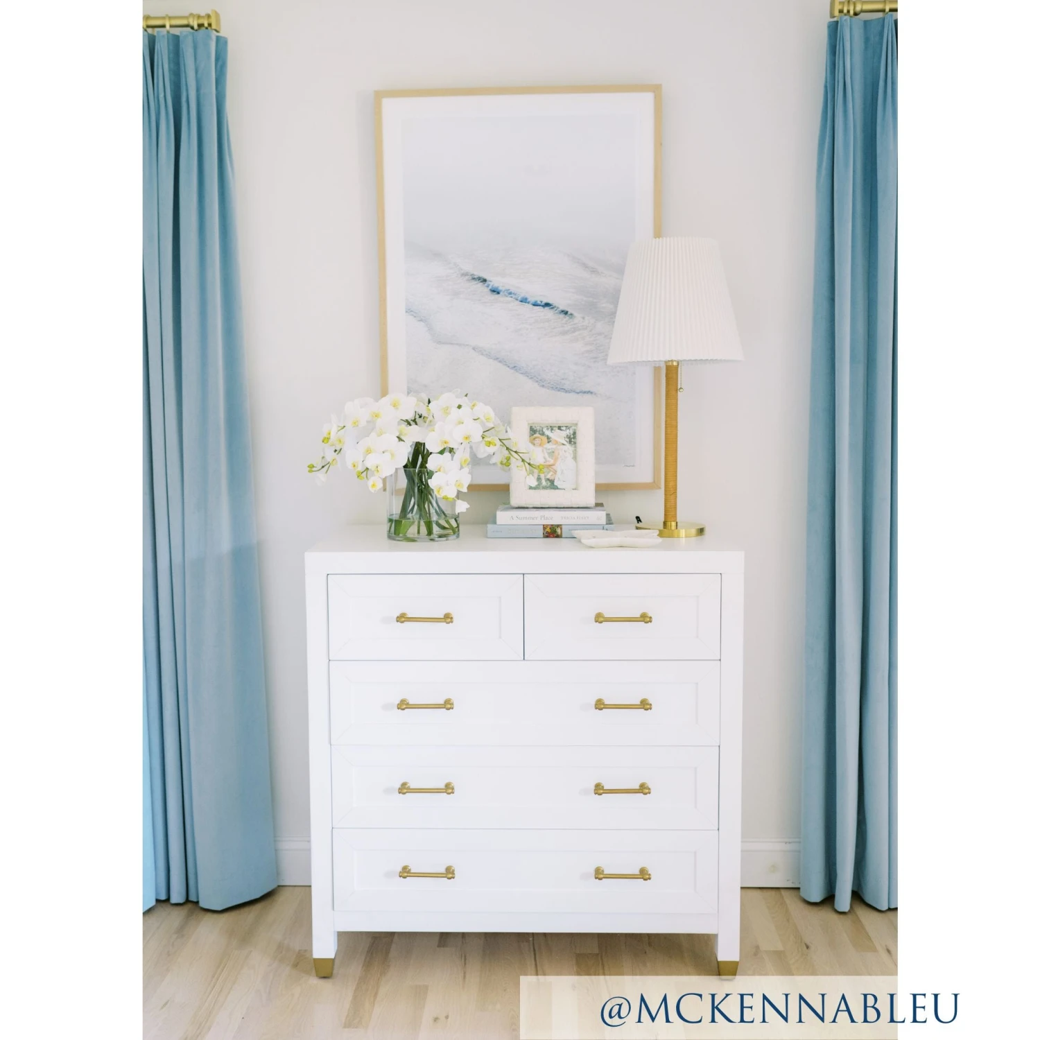 Lake House Tall Dresser - White 3 Lake House Tall Dresser - White - Image 3