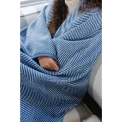 Harborview Herringbone Light Blue Blanket -Sabre Home Decor Sale 10 5d95e019 0009 46f5 850d 850e9f856d06
