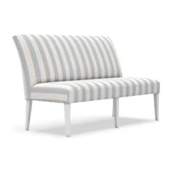Ava Dining Banquette In Performance Cabana Stripe Blue -Sabre Home Decor Sale 12 bdd1a6d1 5e52 4787 8b80 88044f16a611