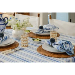 Coastal Stripe Scallop Napkins -Sabre Home Decor Sale 15 0d618236 519d 4553 94ff 6d9e2bfbcf55
