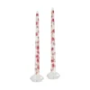 Cherry Blossom Taper Candle - Set Of 2