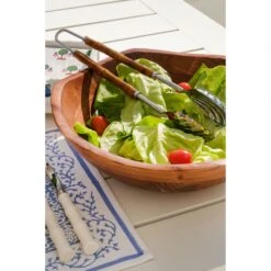 Ruffle Wood Serving Bowl -Sabre Home Decor Sale 17 6c6b068a 2f11 47f7 906a af050f17bd61