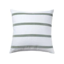 Leland Stripe Linen Pillow With Insert