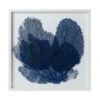 Sea Fan Framed Art - Navy