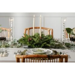 Ruffled Taper Holder & Hurricane - Gold -Sabre Home Decor Sale 199