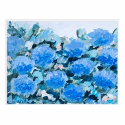 Nikko Blues II Original Framed Painting