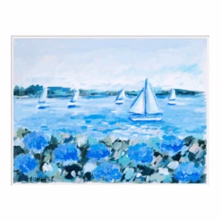 Cottage Breeze III Original Framed Painting