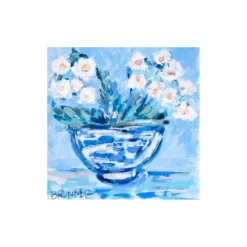 White Orchids IV Mini Original Painting