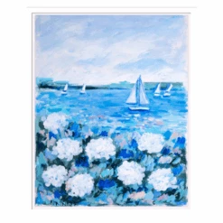 Cottage Breeze IV Original Framed Painting