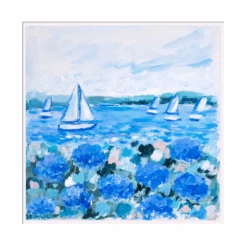 Cottage Breeze II Original Framed Painting