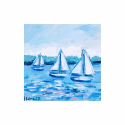 Coastal Winds Mini Original Painting