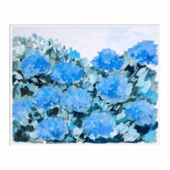 Nikko Blues III Original Framed Painting