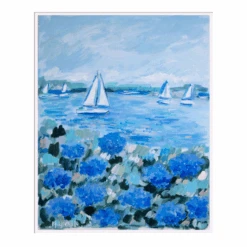 Cottage Breeze V Original Framed Painting