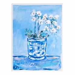 Orchid Tide III Original Framed Painting