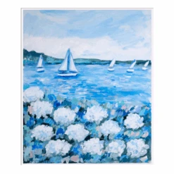 Cottage Breeze VIII Original Framed Painting