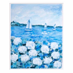 Cottage Breeze VII Original Framed Painting
