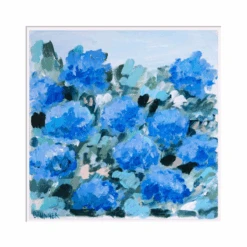 Nikko Blues I Original Framed Painting