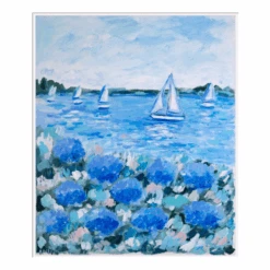 Cottage Breeze IX Original Framed Painting