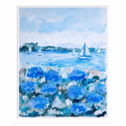 Cottage Breeze VI Original Framed Painting