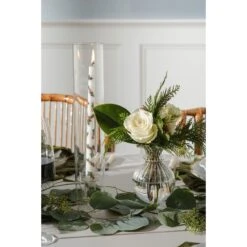 Ruffled Taper Holder & Hurricane - Gold -Sabre Home Decor Sale 204