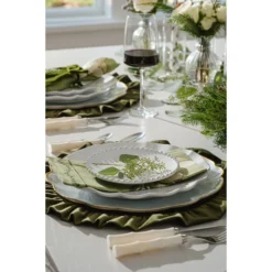Rosa Dinner Plate - Set Of 4 -Sabre Home Decor Sale 207