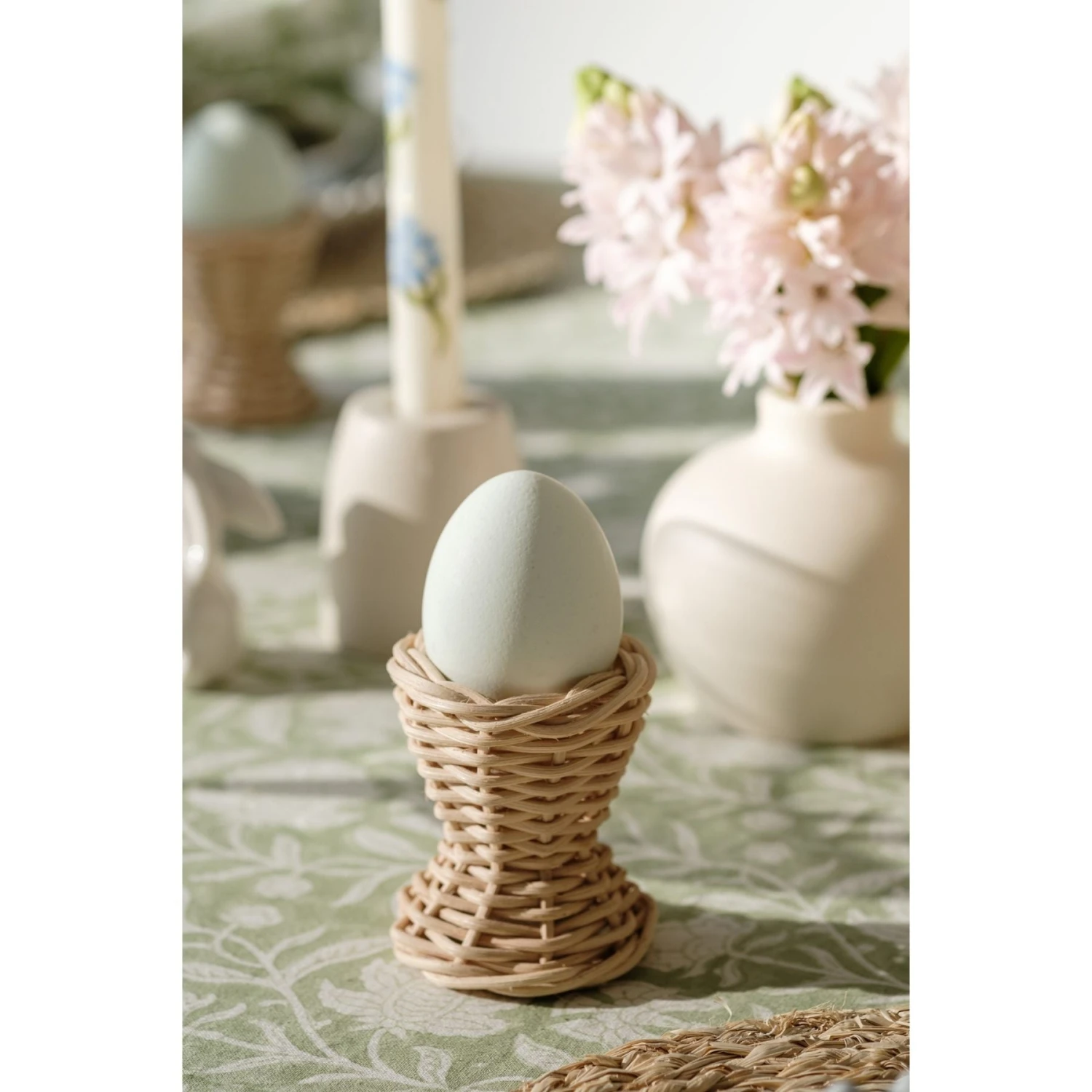 Woven Egg Holders - Set Of 4 2 Woven Egg Holders - Set Of 4 - Image 2