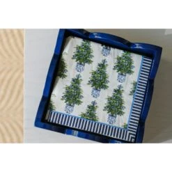 Navy Scallop Lacquered Cocktail Napkin Holder -Sabre Home Decor Sale 21 91564655 59e7 40a4 8e1c 0dd2166ed582