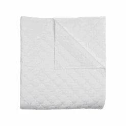 Layla White Quilt By John Robshaw