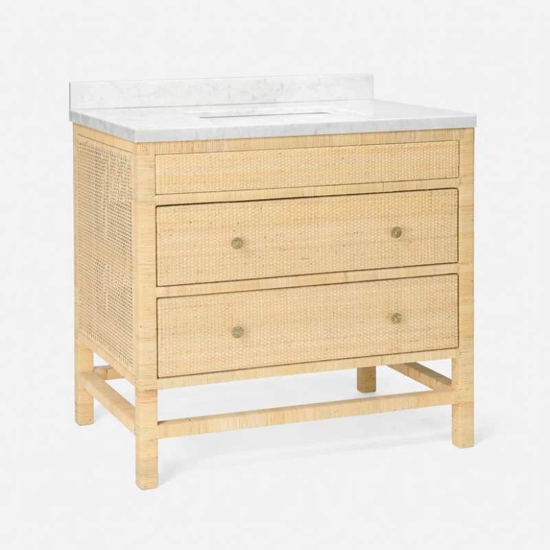 Avalon Freestanding Vanity - Natural 6 Avalon Freestanding Vanity - Natural - Image 6