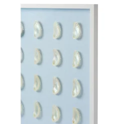 Pearl Abalone Shell Framed Art - Light Blue -Sabre Home Decor Sale 26 6886daf9 914e 40fc b1b0 e3a074320519