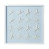 Starfish Framed Art - Light Blue