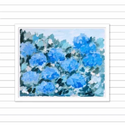 Nikko Blues IV Original Framed Painting -Sabre Home Decor Sale 2 13211f90 818d 4c5d bd4e de76bce54abe