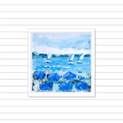 Ultramarine Blooms And Sails Original Framed Painting 5 Ultramarine Blooms And Sails Original Framed Painting -Sabre Home Decor Sale 2 1419c2f9 1eed 45be a38f 0cdaedc4eba2