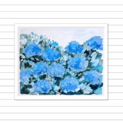 Nikko Blues III Original Framed Painting -Sabre Home Decor Sale 2 33fe454b a041 44af 992f f83a448fa775