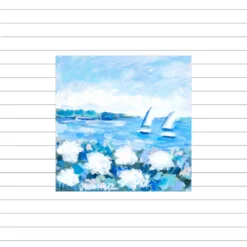 Sails And White Blooms I Mini Original Painting -Sabre Home Decor Sale 2 cbf21f4e f0d4 4d38 ba34 c41fee0cb6ff