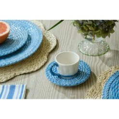 Blue Rattan Dinner Plate 11 Blue Rattan Dinner Plate -Sabre Home Decor Sale 30 9a7718d0 d7da 435b 85f0 481bb7bfe0ea