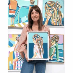 Seaglass Original Framed Painting -Sabre Home Decor Sale 32 69eea1b8 3723 459c b374 c3896a16ff6a