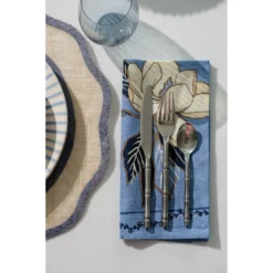 Magnolia Blossom Napkin Set - Lapis -Sabre Home Decor Sale 34 3ff4aa70 7947 4132 a955 c207f6389398