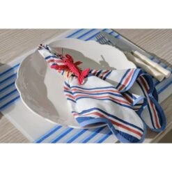 Americana Stripe Scallop Napkins -Sabre Home Decor Sale 36 0759642f 7ce5 4204 8bc9 ff1bbf70cde8