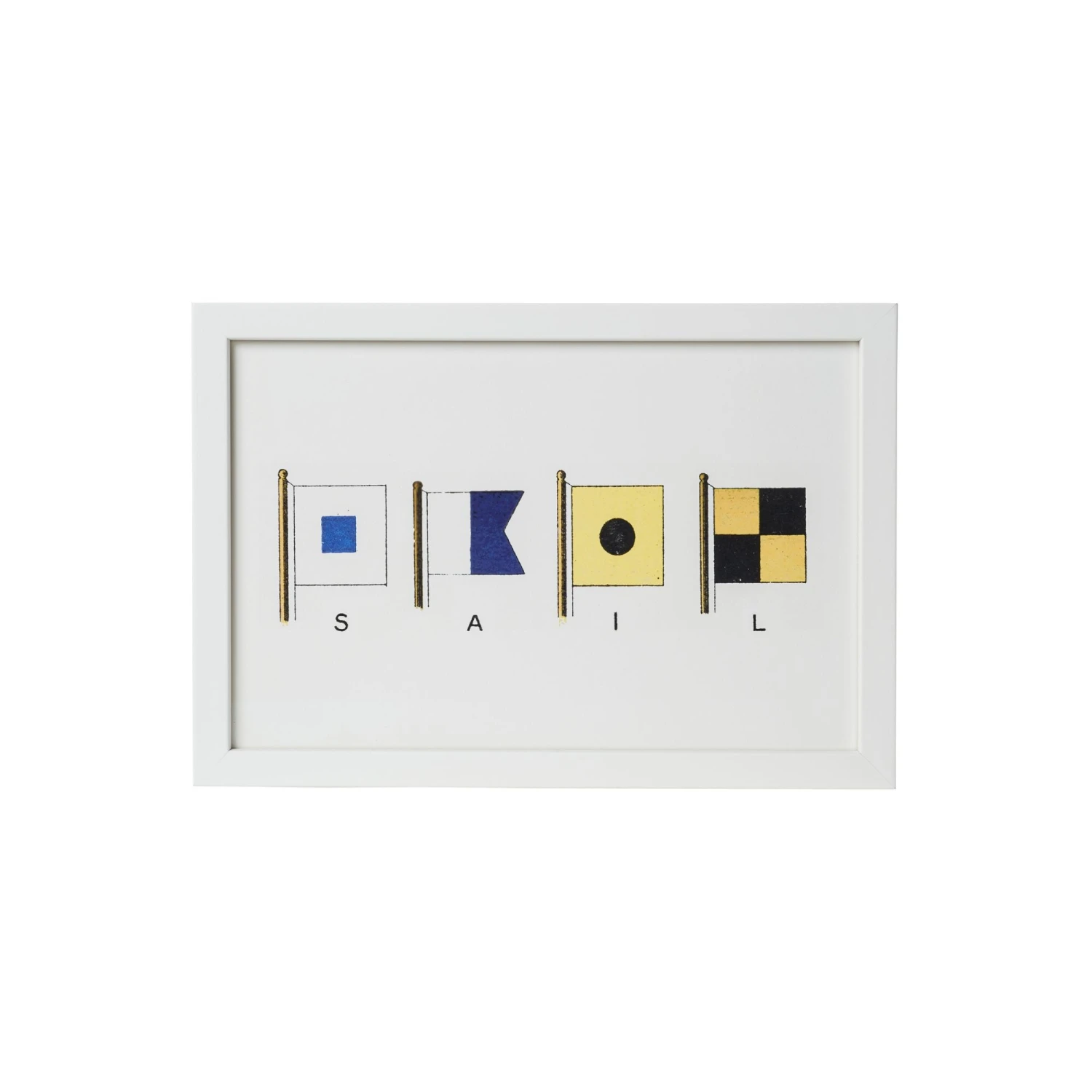 Signal Code Framed Art - SAIL 1 Signal Code Framed Art - SAIL