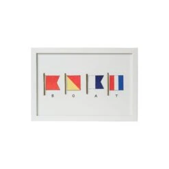 Signal Code Framed Art - BOAT