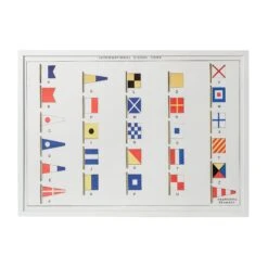International Signal Code Framed Art