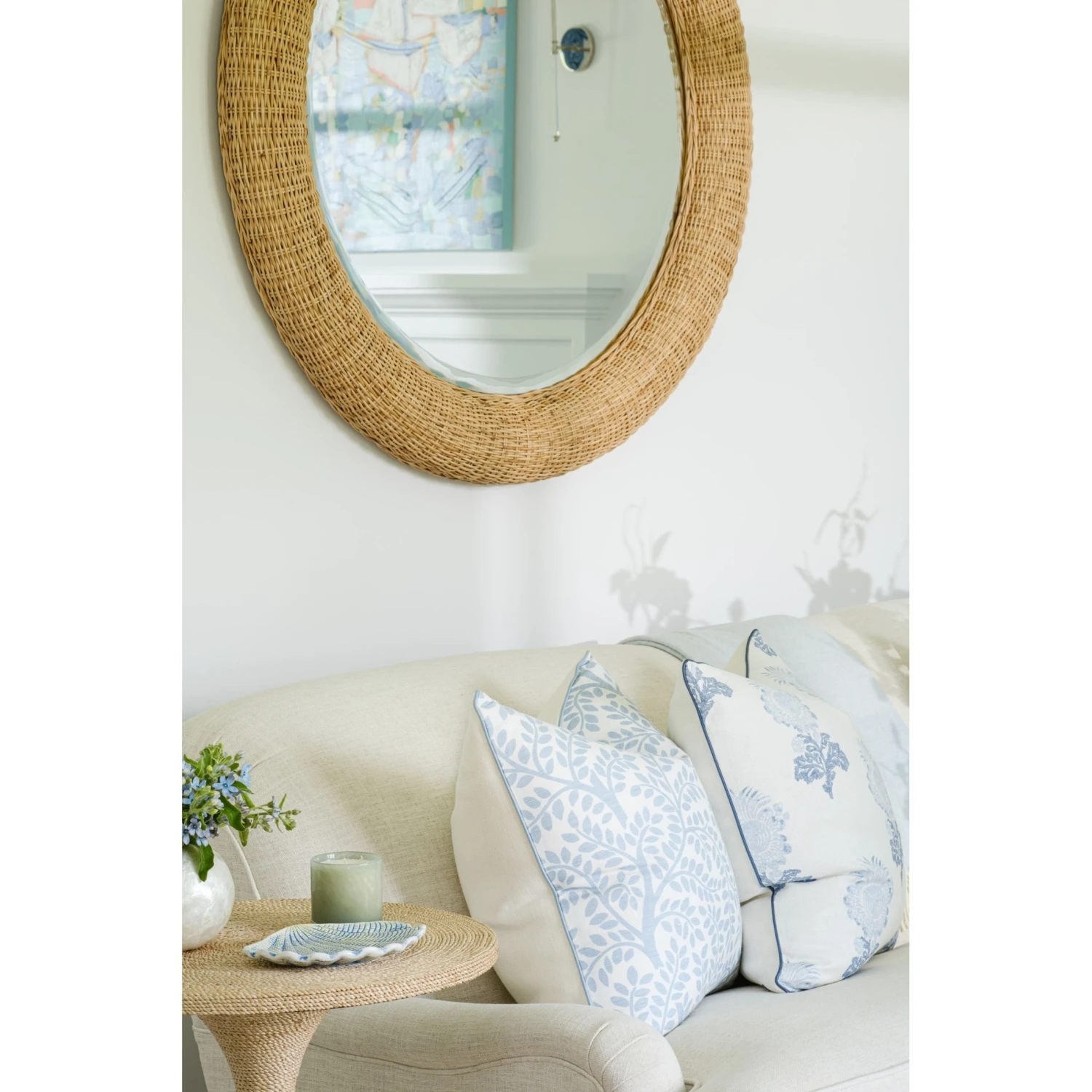 Cornflower Decorative Pillow With Insert 4 Cornflower Decorative Pillow With Insert - Image 4