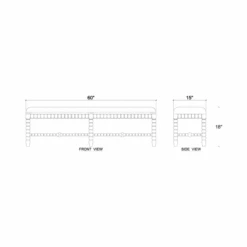 Deauville Bench -Sabre Home Decor Sale 4 ad404d99 6c45 4a51 a078 573ba676ebdc