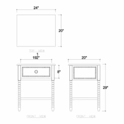 Deauville Nightstand 19 Deauville Nightstand -Sabre Home Decor Sale 4 b16a0e06 f9c2 4f7e 9a7d 055b4eca9fa8