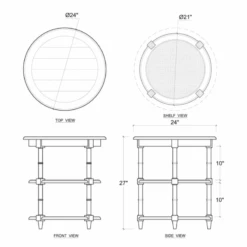 Biarritz Side Table 16 Biarritz Side Table -Sabre Home Decor Sale 4 e0ff56db 0e81 4548 afaf f67b000f147f