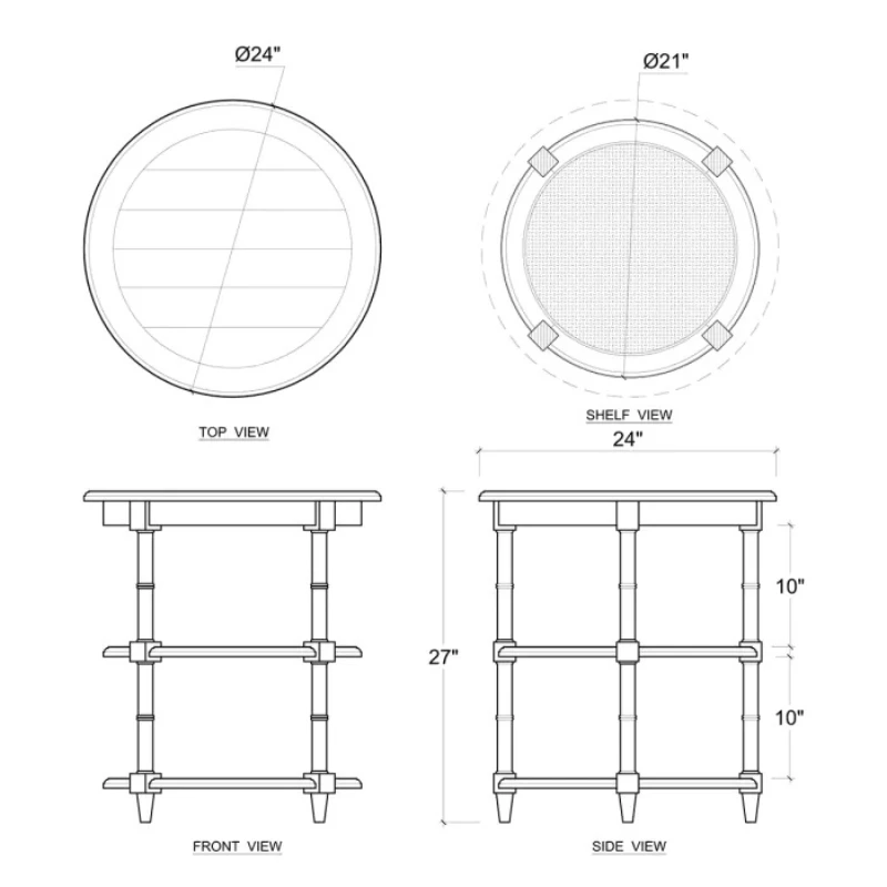 Biarritz Side Table 8 Biarritz Side Table - Image 8