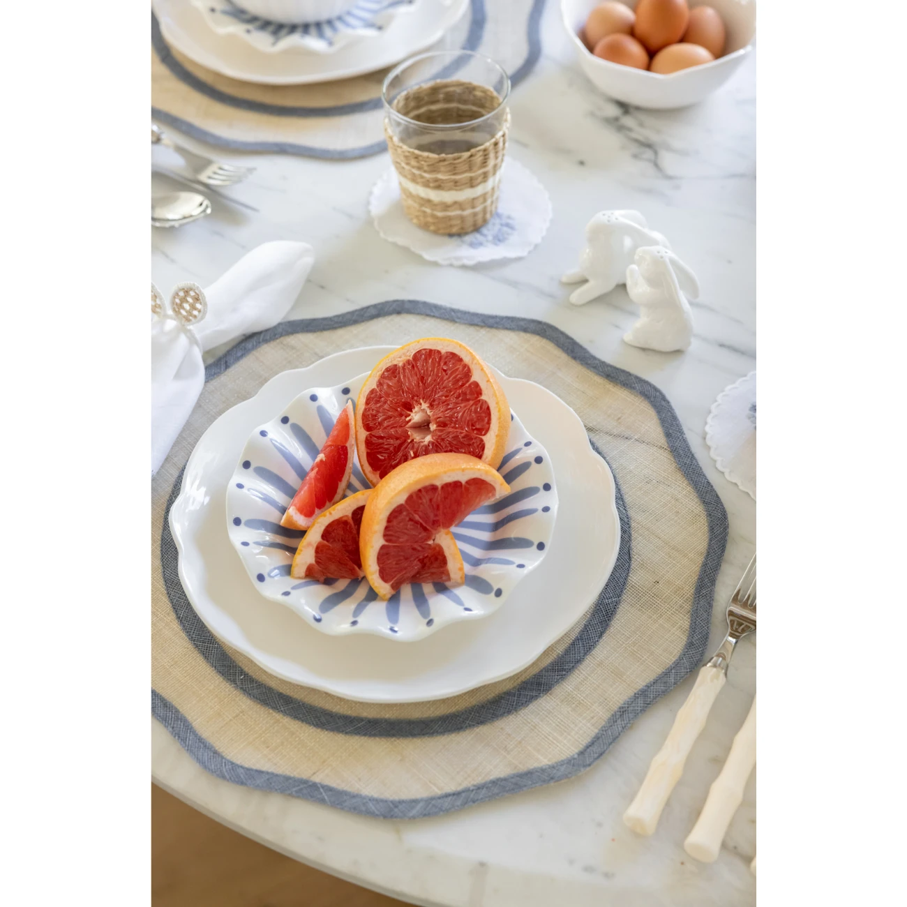 Sorrento Ruffle Salad Plates - Set Of 2 3 Sorrento Ruffle Salad Plates - Set Of 2 - Image 3