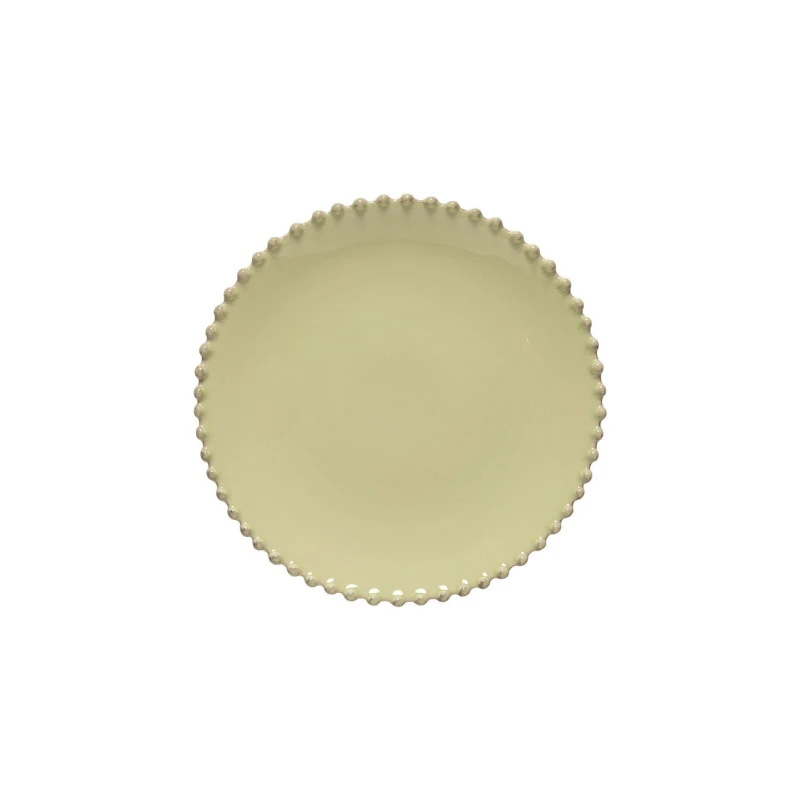 Green Pearl Salad Plate - Set Of 4 1 Green Pearl Salad Plate - Set Of 4