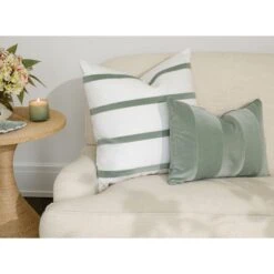 Leland Stripe Linen Pillow With Insert -Sabre Home Decor Sale 55 87d31c23 0f72 47c8 add0 5e04343e82db